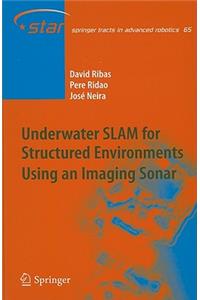 Underwater SLAM for Structured Environments Using an Imaging Sonar