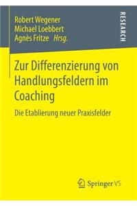 Zur Differenzierung Von Handlungsfeldern Im Coaching