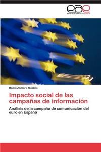 Impacto social de las campañas de información