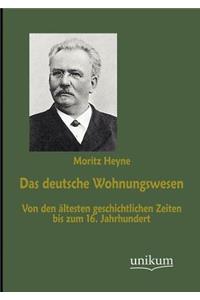Das deutsche Wohnungswesen
