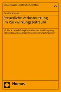 Steuerliche Verlustnutzung Im Ruckwirkungszeitraum