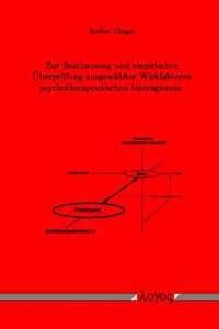 Zur Bestimmung Und Empirischen Uberprufung Ausgewahlter Wirkfaktoren Psychotherapeutischen Interagierens