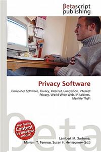 Privacy Software
