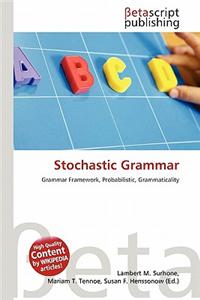 Stochastic Grammar