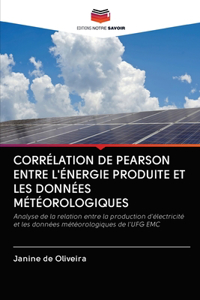 Corrélation de Pearson Entre l'Énergie Produite Et Les Données Météorologiques