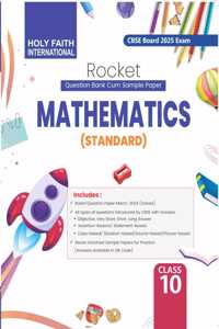 HFI ROCKET MATHEMATICS-STANDARD CBSE CLASS-10 (2025) | cbse Question Bank | sample paper (2025)