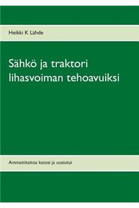 Sähkö ja traktori lihasvoiman tehoavuiksi