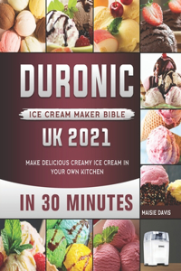 Duronic Ice Cream Maker Bible UK 2021