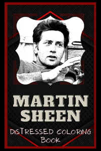 Martin Sheen Distressed Coloring Book