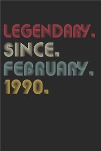Legendary since February 1990