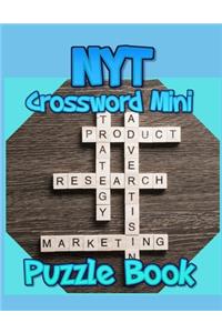 NYT Crossword Mini Puzzle Book