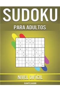 Sudoku Para Adultos Nivel Difícil