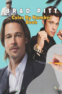 Brad Pitt Color By Number Book
