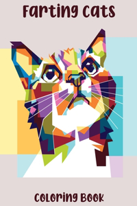 Farting Cats coloring Book