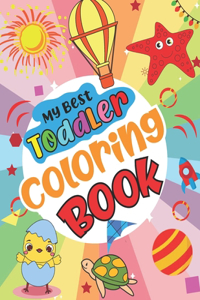 My Best Toddler Coloring Book
