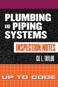 Plumbing and Piping Systems Inspection Notes: Up to Code