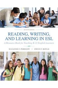 Reading, Writing and Learning in ESL