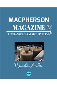Macpherson Magazine Chef's - Receta Natillas árabes sin huevo