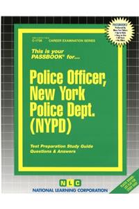 Police Officer, New York Police Dept. (NYPD)