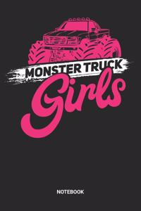 Monster Trucks Girls Notebook