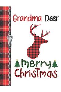 Grandma Deer Merry Christmas