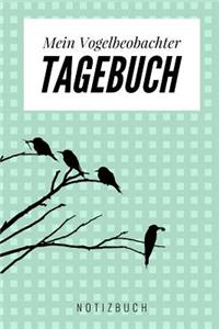 Mein Vogelbeobachter Tagebuch Notizbuch: A5 52 Wochen Kalender als Geschenk für Vogelbeobachter - Vogelbeobachtung - Vogelbuch - Gartenvoegel - Notizbuch - Tagebuch für Erwachsene