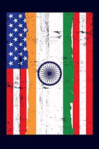 Indian American Flag Notebook