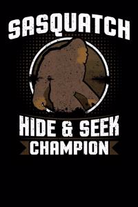 Sasquatch Hide and Seek Champion
