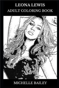 Leona Lewis Adult Coloring Book