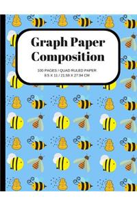 Graph Paper Composition Notebook