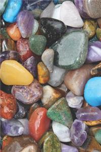 Tumbled Gemstones Portable Notebook: For Free Spirits, Bohemians, and Hippies