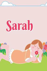 Sarah Personalized Sketchbook Journal Notebook