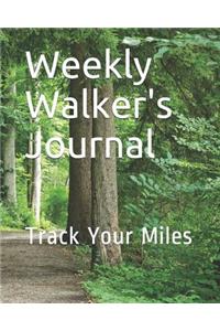 Weekly Walker's Journal