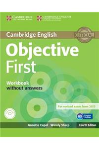 Objective First Workbook Without Answers with Audio CD