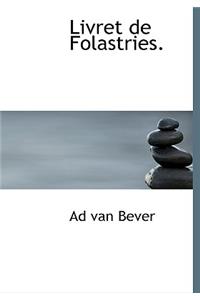 Livret de Folastries.