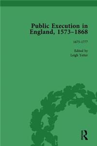 Public Execution in England, 1573–1868, Part I Vol 4