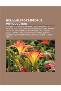 Bolivian Sportspeople Introduction