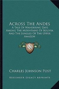 Across the Andes
