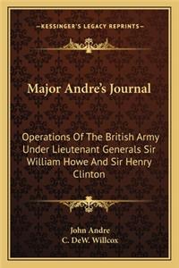 Major Andre's Journal