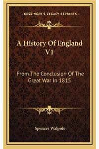 History Of England V1