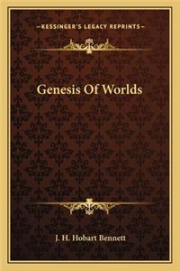 Genesis Of Worlds