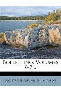 Bollettino, Volumes 6-7...