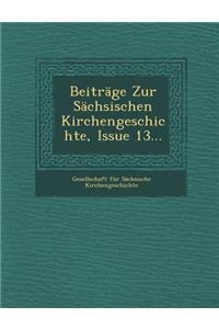 Beitrage Zur Sachsischen Kirchengeschichte, Issue 13...