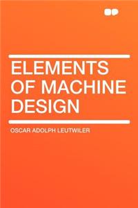 Elements of Machine Design