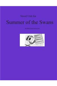 Novel Unit for Summer of the Swans