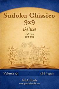 Sudoku Clássico 9x9 Deluxe - Extremo - Volume 55 - 468 Jogos
