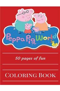 Peppa Pig World Coloring Book