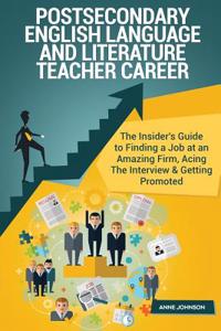 Postsecondary English Language and Literature Teacher Career (Special Edition)