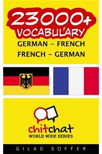 23000+ German - French French - German Vocabulary