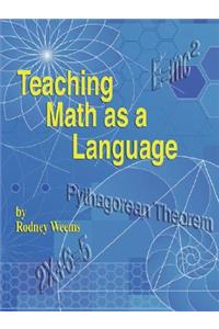 Teaching Math as a Language